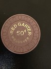 .50 Red Garter Wendover Nevada Casino Chip — photo 2