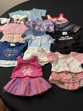 Build A Bear Girls Clothes Lot Bundle
