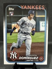 JASSON DOMINGUEZ RC 2024 Topps Series 1 #60 New York Yankees Card