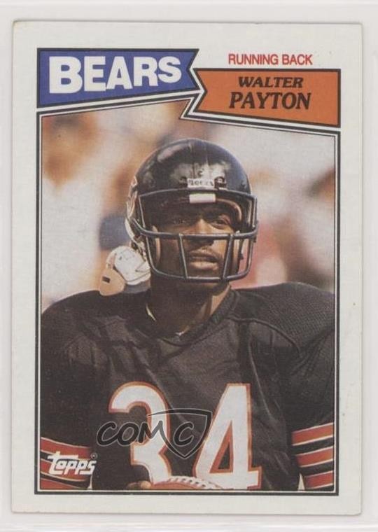 1987 Topps Walter Payton #46 HOF