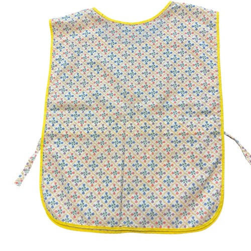 Vintage Grandma Smock Apron Pockets Floral Cottage/Granny Core 1950/60s Read!