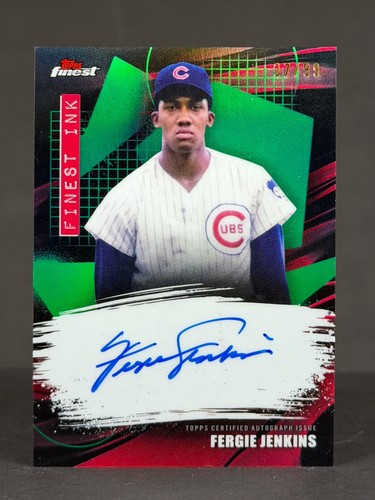 2026 Topps Finest Fergie Jenkins Green (RAW)