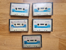 5 x Musik Kassetten ORWO K60 low noise Magnetband - bespielt