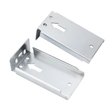 Rear Mount Brackets 20 Pack for Soft Close Full Extension Drawer Slides