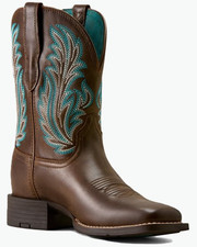 Ariat Women's Round Up Filly Performance Western Boots   Broad Square Toe
