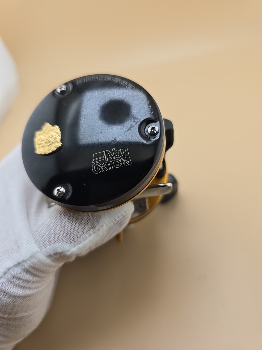 【AbuGarcia】KALEX50 Abu Garcia Ambassadeur Kalex 50 Baitcasting Reel – Black & Gold