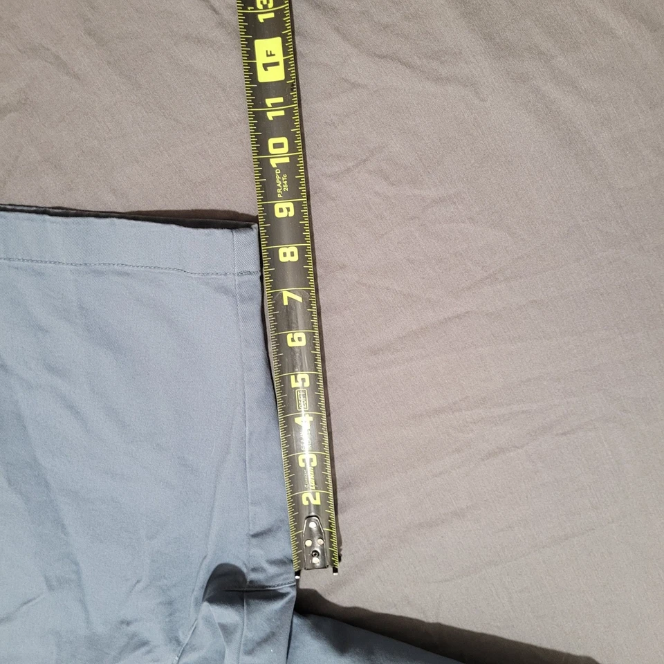 Pantalones Cortos Para Hombre Duck Head Azul Informal Chino Mezcla de Algodón Frente Plano Cómodos Foto 4 de 4