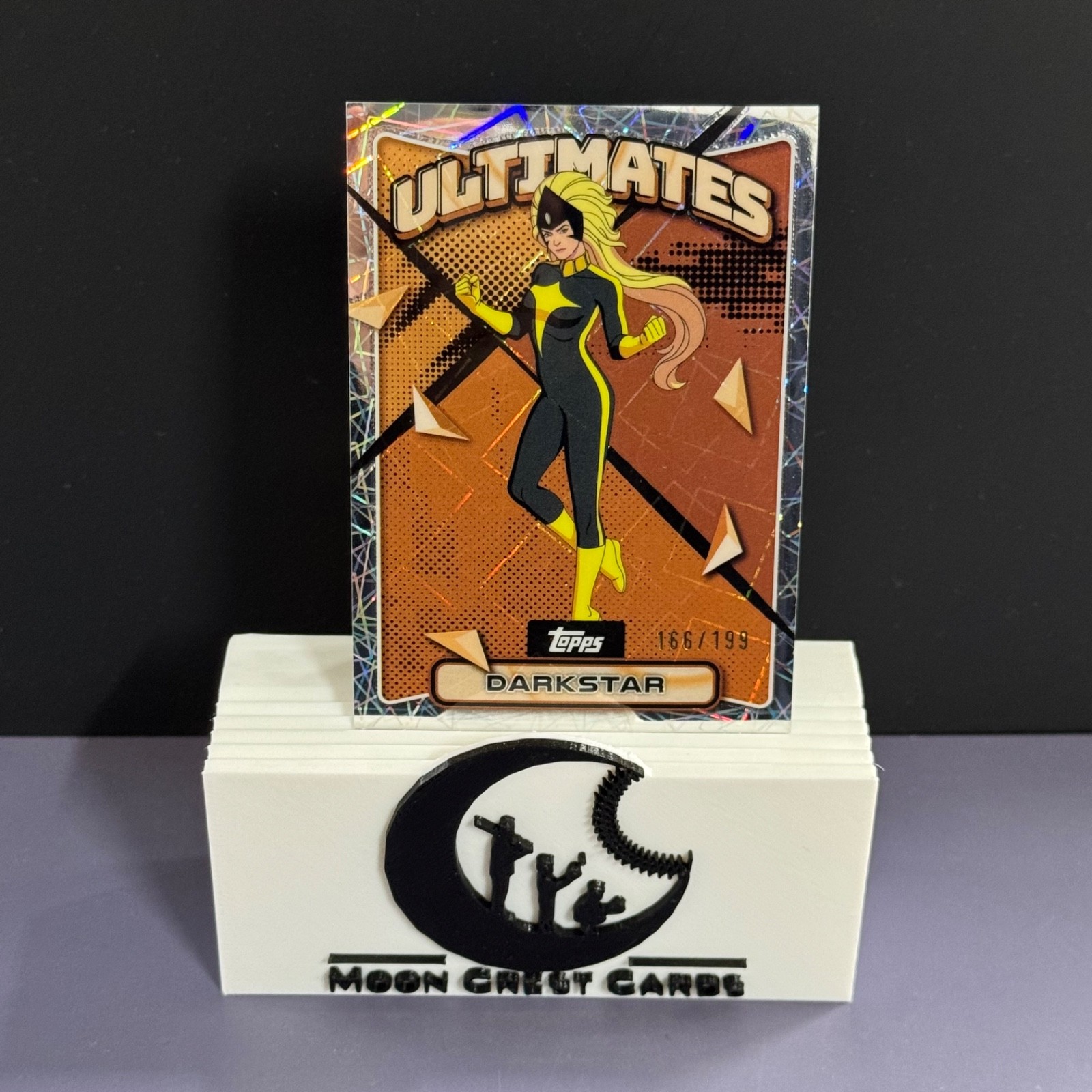 Darkstar (#/199 Laser) -- 2025 Topps Finest X-Men '97 | Card 10 | Theme U10