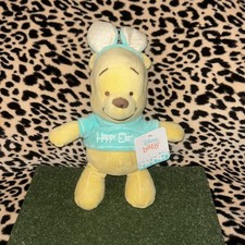 12" Disney Baby "Happy Easter" Winnie the Pooh Plush Bunny Ears New with tags