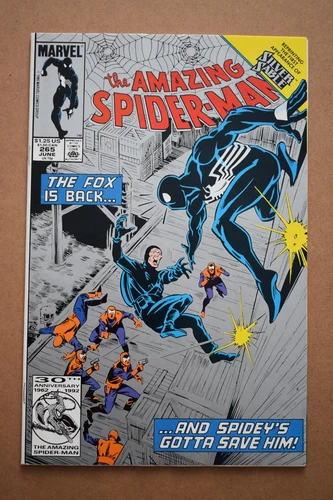 Amazing Spider-Man #265 2nd print silver cover 1st appearance Silver Sable
