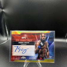 2025 Topps Chrome UFC Bobby Green UFC Signatures Autograph SIG-BG #D 50/50