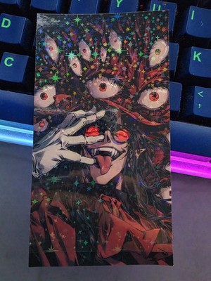 Hellsing Ultimate Alucard Nostalgia Sticker Holographic Anime Aesthetic 2.5x4.5