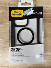 OtterBox Defender Pro XT Series MagSafe Case for iPhone 15 Pro Max, Dark Side