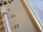 Pfaltzgraff Village Hanging Kitchen Indoor Thermometer Wall USA Possibly Haunted — photo 6