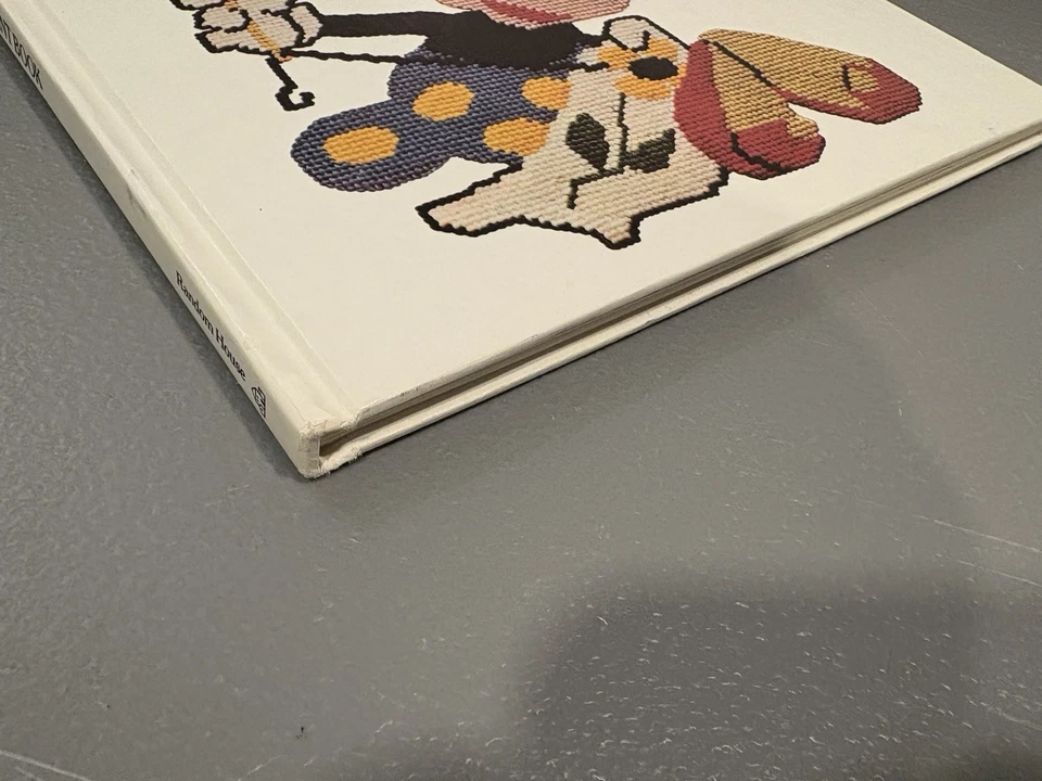 Disney Characters Needlepoint Book Vintage 1976 HB 1st Edition Embroidery - Image 2 of 4