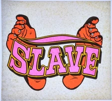 Original VINTAGE 1970s Heat Transfer | SLAVE