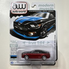 2015 Ford Mustang GT Petty's Garage Blue Black Auto World Ultra Red CHASE