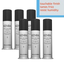 kenra curl defining creme 3.4fl oz 100ml- pack of 6 resist humidity/tame frizz