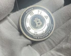 Bitcoin Bitpay 1 Troy oz .999 Fine Silver Round