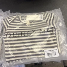 Quincy Mae Pebble Coal Long Sleeve W Leggings 12-18M