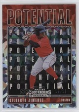 2020 Panini Contenders Potential Cracked Ice /23 Gilberto Jimenez #P-2 0a3