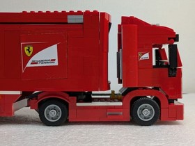 LEGO SPEED CHAMPIONS F14 T & Scuderia Ferrari Truck 75913 Used Retired As Is