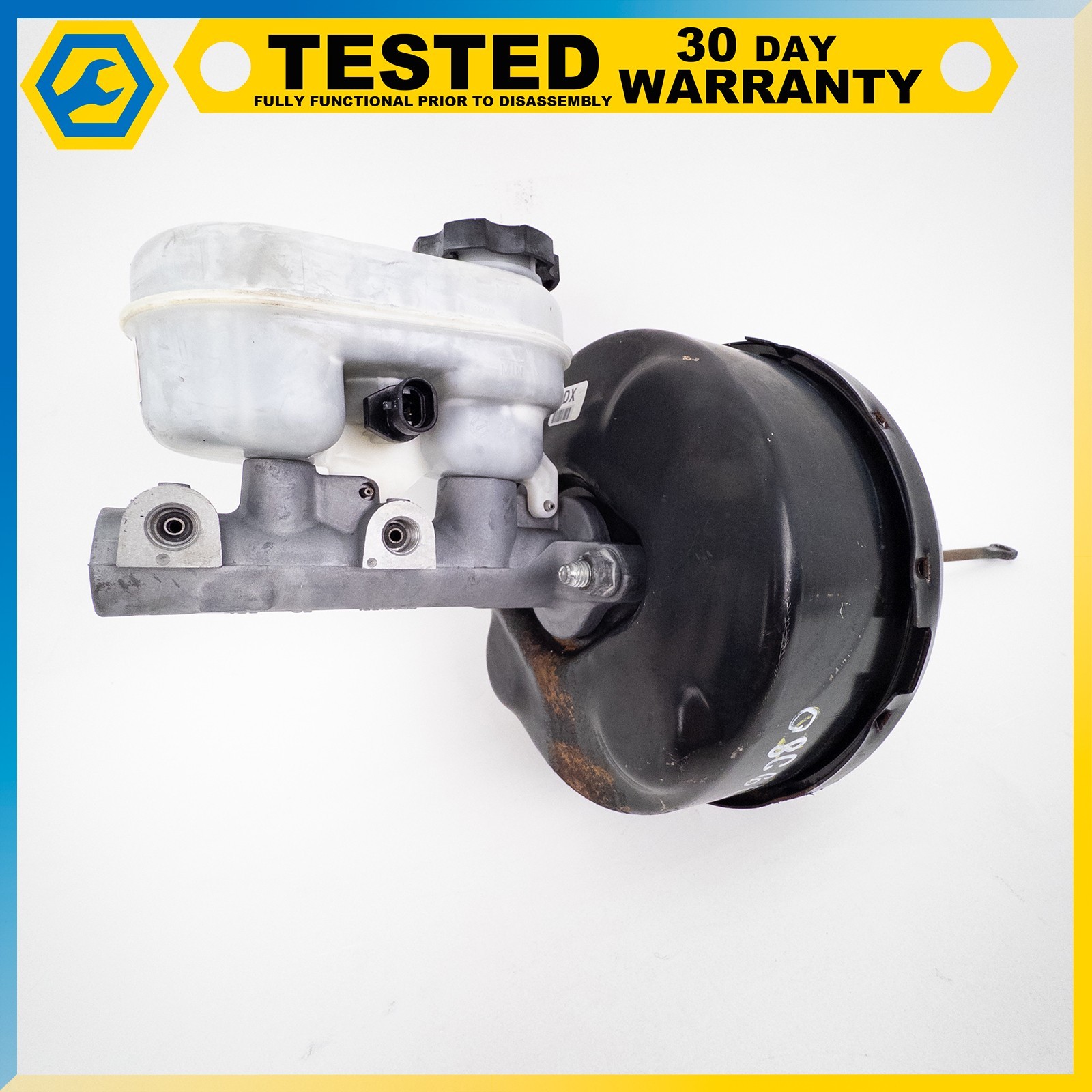 05-13 CHEVROLET CORVETTE C6 POWER BRAKE BOOSTER MASTER CYLINDER OEM