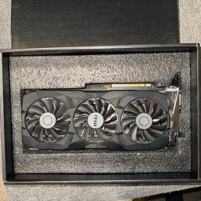 MSI GeForce GTX 1080 Ti DUKE 11G OC (11GB GDDR5X)   Used, Card & Box, Tested