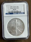 2007 American Silver Eagle - NGC MS69 - Early Releases