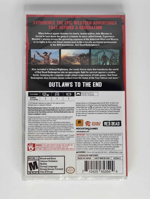 Red Dead Redemption (Nintendo Switch) for sale online | eBay