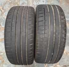 X2 235/40/19 Michelin Pilot Sport 4s 7mm Tread No Repairs