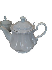 White Porcelain Tea Set 4 pcs Creamer 2 Sugar Pot