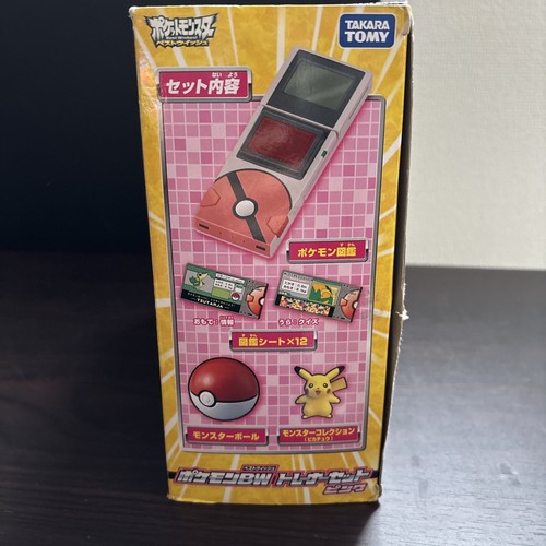 Pokémon Electronic Pink Pokedex Toy Set With Cards And Pikachu Pokeball Japanese - Picture 18 of 24