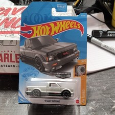 Hot Wheels GMC Syclone 1991 Zamac 2021 HW Turbo Silver Diecast 1:64 Pickup