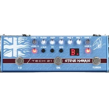 Tech 21 SH1 Steve Harris Signature Amp Simulator/DI Bass Effects Pedal