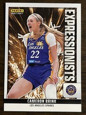 2025 Panini Instant WNBA Expressionists #EXP-11 Cameron Brink Los Angeles Sparks