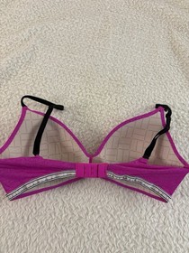 Victorias Secret Pink Women’s Bra Pink 34C Wire Free EUC #77