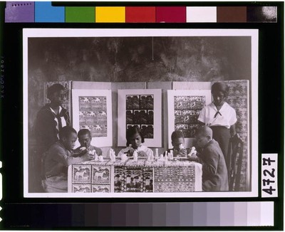Photo:Children,work,soap models,Harlem Art Workshop,African Americans,New