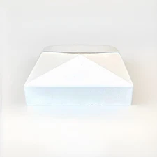 Vinyl Fence Post Cap 5x5 Inches Standard Pyramid Style New Made in USA 