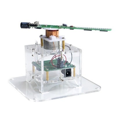 LED-Punktmatrix-Display mit Flacher Rotation, DIY-Kit, 51 Einzelchip-Mikroc8813