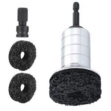 Wheel Stud Hub Cleaner Rust Removal Kit for Brake Disc Polishing Grinding Tools