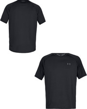 NEW Under Armour Mens Tech 2.0 Short Sleeve T-Shirt - Black, Size Small