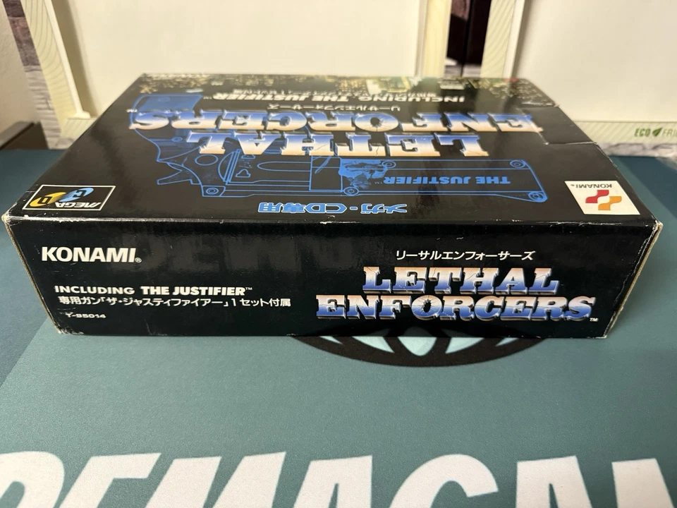 Sega /Lethal Enforcers - SEGA Mega-CD - Jp- Japanisch - OVP -  Neu / Unbenutzt. - Bild 4 von 4