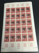 Scott #287-290, South Vietnam 1966, 4 New Sheets w/Margins
