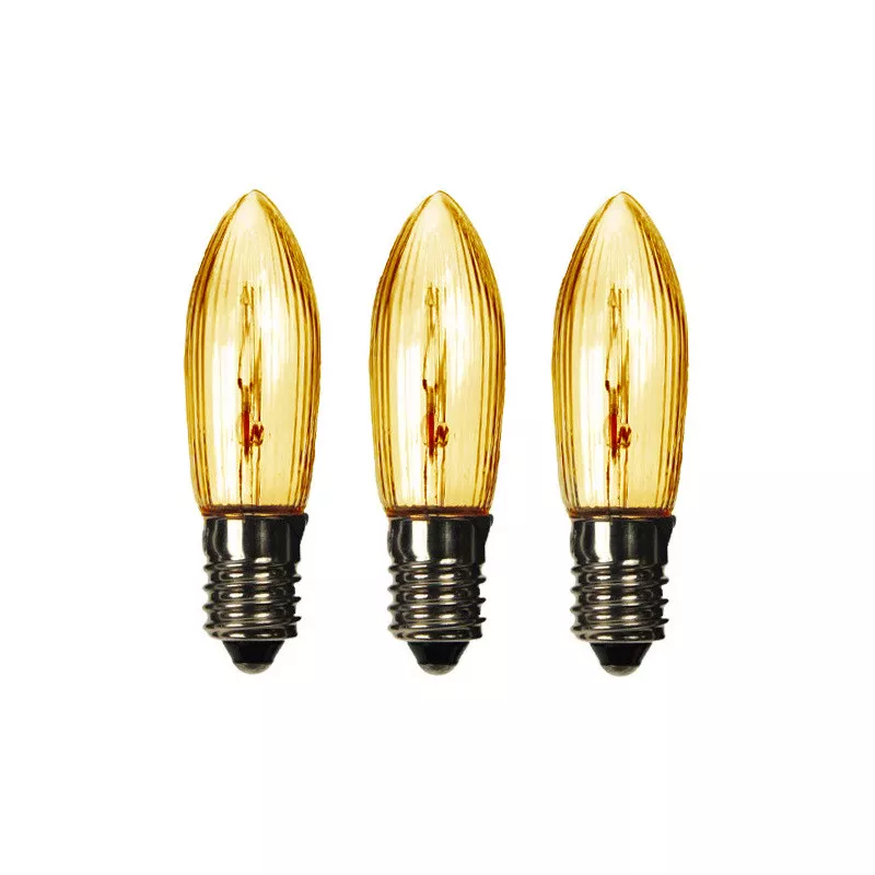 Small yellow cheap light bulb