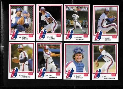 1984 STUART MONTREAL EXPOS MLB BASEBALL CARD 1-40 SEE LIST - Picture 5 of 12