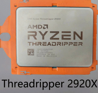 AMD Ryzen Threadripper 2920x CPU 12 Cores 24 Threads 3.50 GHz 180w