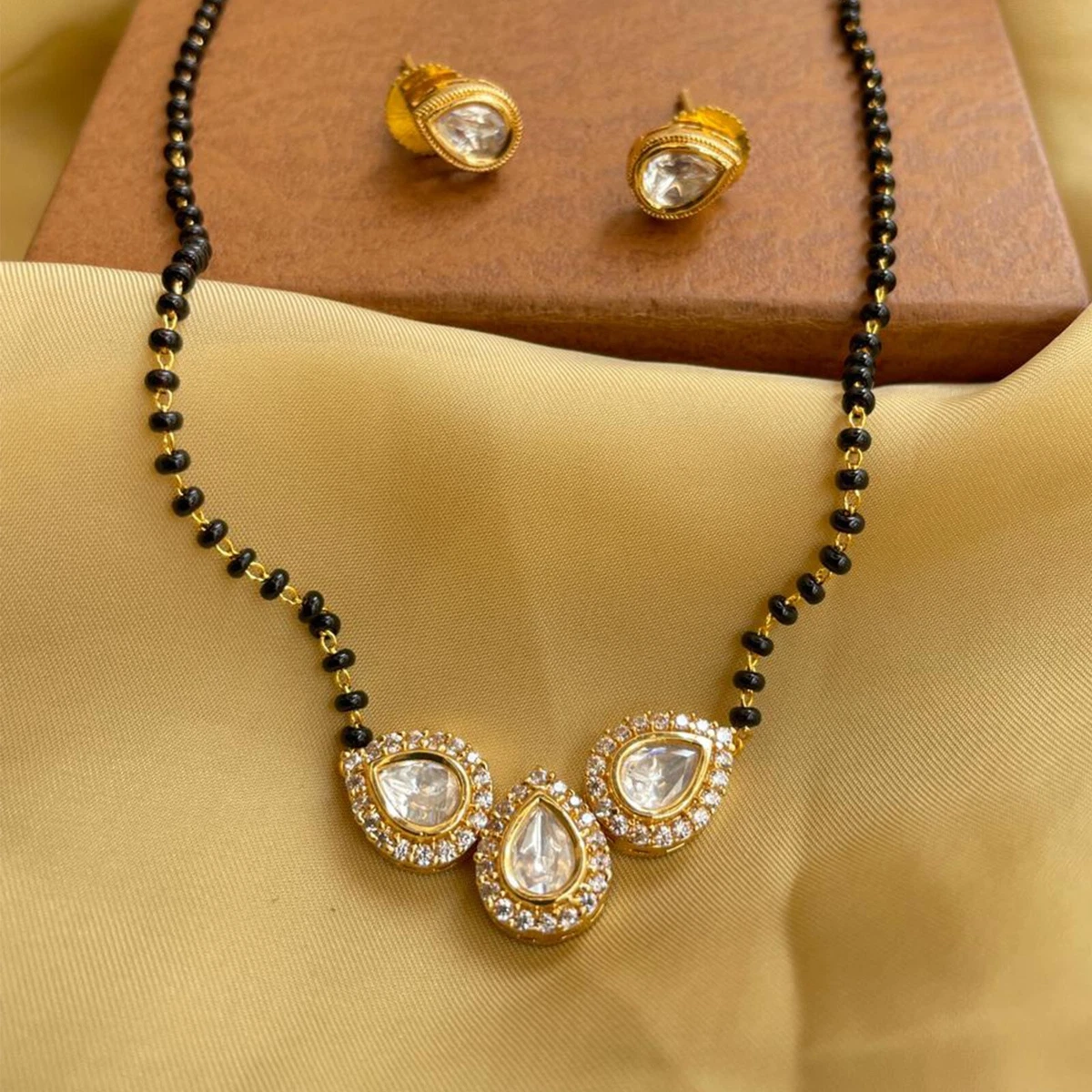 Buy Gold TraditionalJewellery for Women by AADITA Online | Ajio.com