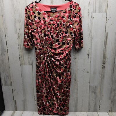 Connected ApparelMulti-Red Knee Length Sheath SS Stretch DressSz 4 | eBay Connected ApparelMulti-Red Knee Length Sheath SS Stretch DressSz 4 | eBay