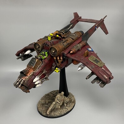 ORK BURNA BOMMA BLASTA DAKKAJET CONVERSION WARHAMMER 40,000 VALKYRIE LOOTED 40K